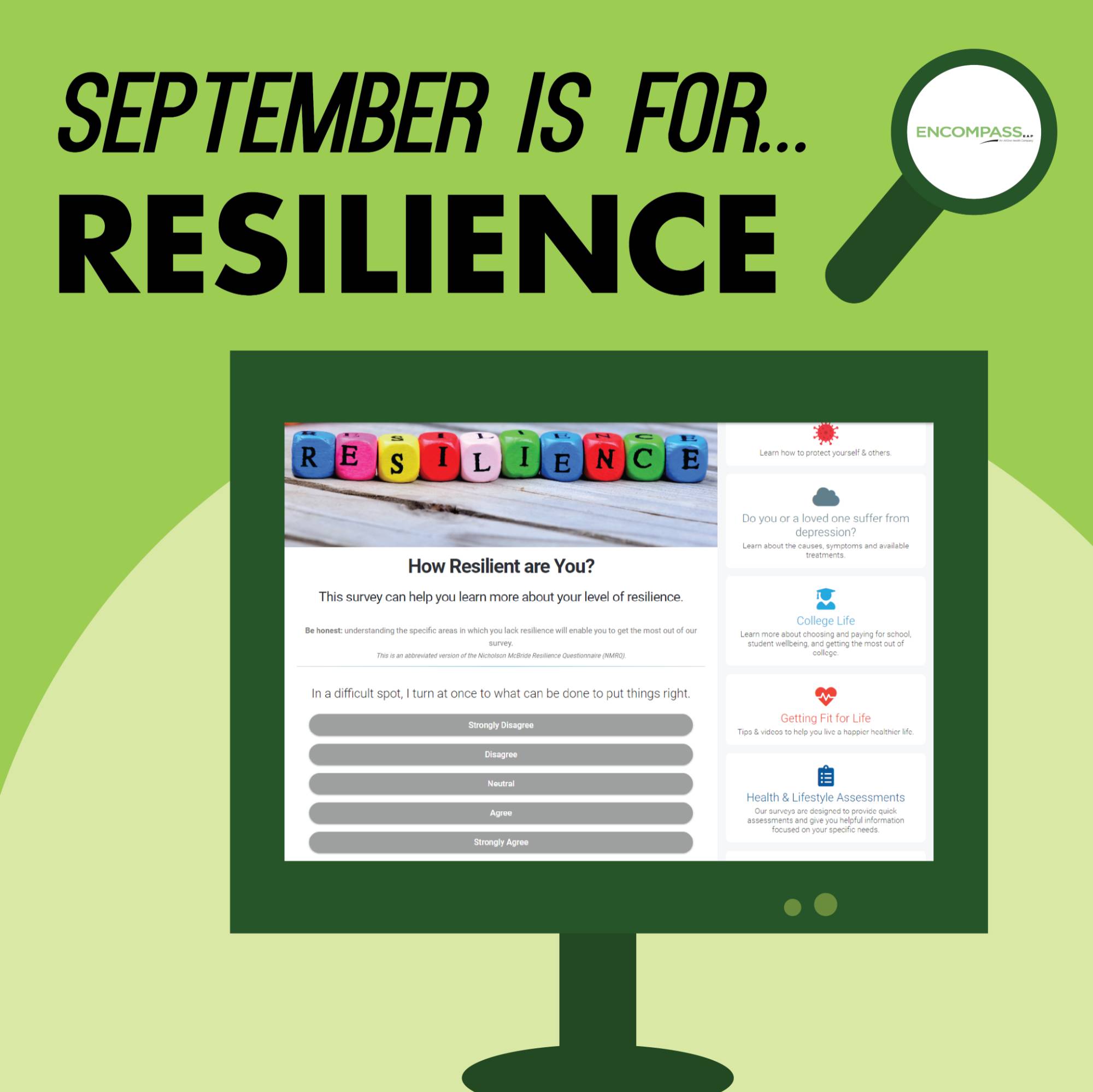 September is for Resilience